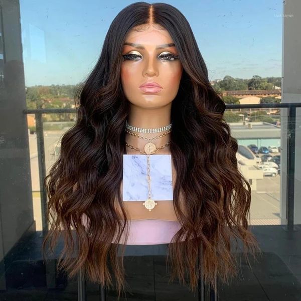 silk base body wave ombre dark chocolate full lace human hair wigs 360 frontal brazilian remy 13x6 front wig u part1, Black;brown
silk base body wave ombre dark chocolate full lace human hair wigs 360 frontal brazilian remy 13x6 front wig u part1, Black;brown