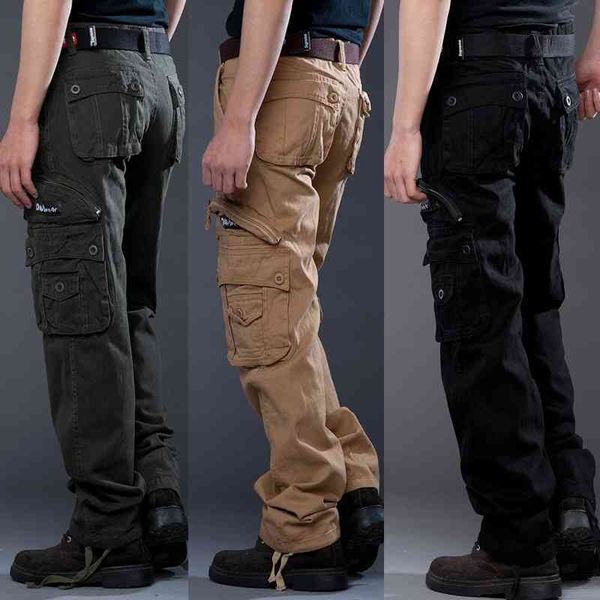 men's pants new fashion multi-bag overalls cotton military straight outdoor men autumn sweatpants cz0x, Black
men's pants new fashion multi-bag overalls cotton military straight outdoor men autumn sweatpants cz0x, Black