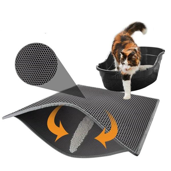 cat beds & furniture waterproof pet litter mat double layer non-slip bottom folding pad trapping for cats cleaning accessories
cat beds & furniture waterproof pet litter mat double layer non-slip bottom folding pad trapping for cats cleaning accessories