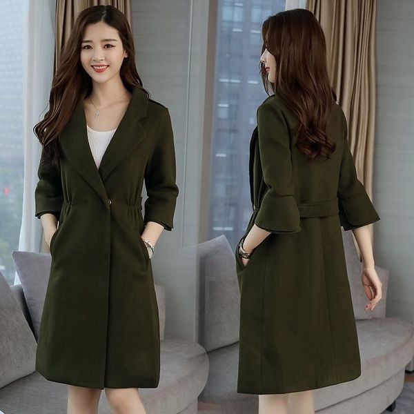 women's wool & blends 2021 fashion coats,elegant winter coats girls long jacket woolen garments w7017, Black
women's wool & blends 2021 fashion coats,elegant winter coats girls long jacket woolen garments w7017, Black