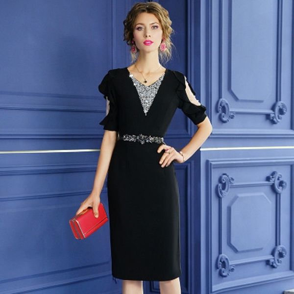 casual dresses runway summer women nail bead party plus size ladies short sleeve work lace package hip slim dress d1ru, Black;gray
casual dresses runway summer women nail bead party plus size ladies short sleeve work lace package hip slim dress d1ru, Black;gray