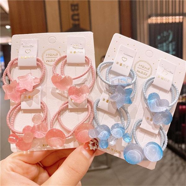 hair accessories 8pcs/set cute girls cartoon gradient crystal elastic bands children princess geometric headband scrunchies, Slivery;white
hair accessories 8pcs/set cute girls cartoon gradient crystal elastic bands children princess geometric headband scrunchies, Slivery;white