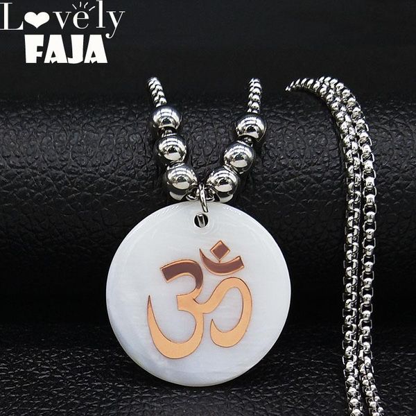 pendant necklaces yoga shell stainless steel statement necklace for women rose long bead pendants jewerly collares mujer n19614, Silver
pendant necklaces yoga shell stainless steel statement necklace for women rose long bead pendants jewerly collares mujer n19614, Silver