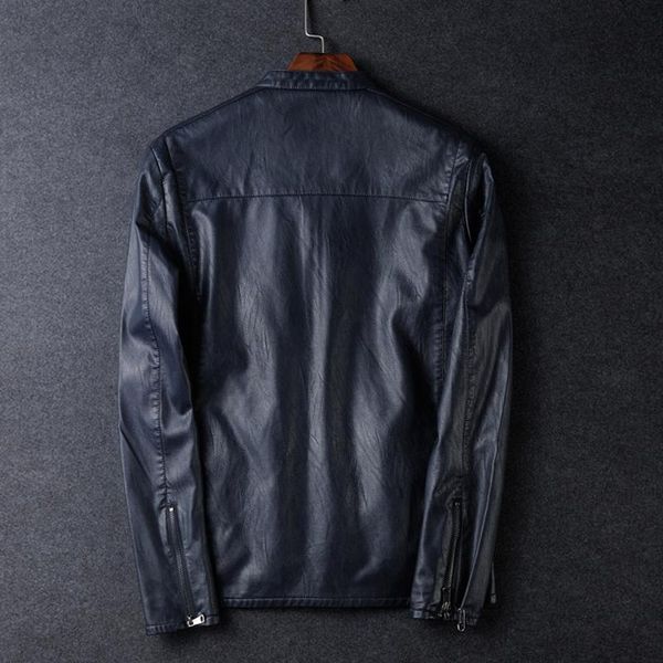men's fur & faux arrival thin pu slim fit leather jackets hight quality fashion moto biker stand casual black coat 4xl
men's fur & faux arrival thin pu slim fit leather jackets hight quality fashion moto biker stand casual black coat 4xl