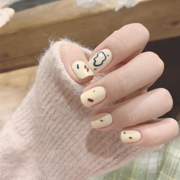 false nails 24pcs pudding graffiti art decoration full nail tips fake wearing finished manicure stickers, Red;gold
false nails 24pcs pudding graffiti art decoration full nail tips fake wearing finished manicure stickers, Red;gold