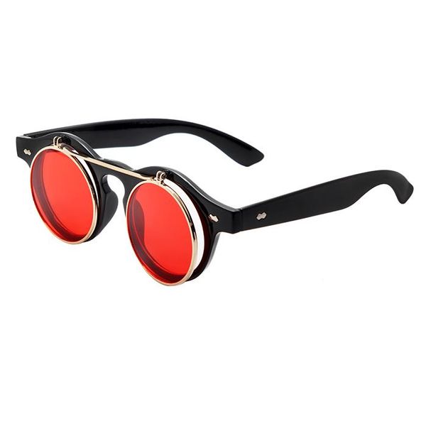 sunglasses fashion round high-end gradient multi-color polarized men's driving sunshade retro class, White;black
sunglasses fashion round high-end gradient multi-color polarized men's driving sunshade retro class, White;black