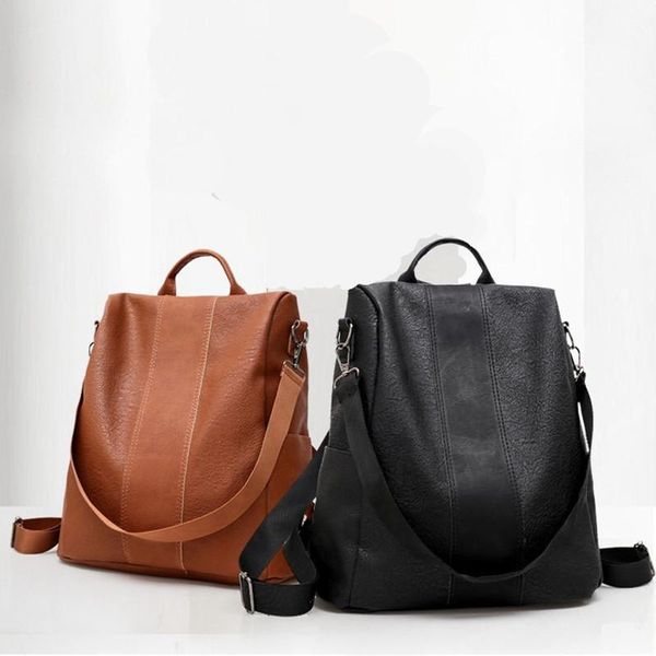 backpack factory wholesale 2021 large capacity korean version of the wild solid color anti-theft ladies
backpack factory wholesale 2021 large capacity korean version of the wild solid color anti-theft ladies