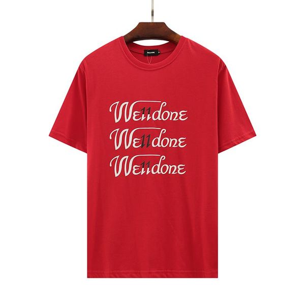 men's t-shirts simple versatile we11done t-shirt men women streetwear round neck short-sleeved tees, White;black
men's t-shirts simple versatile we11done t-shirt men women streetwear round neck short-sleeved tees, White;black