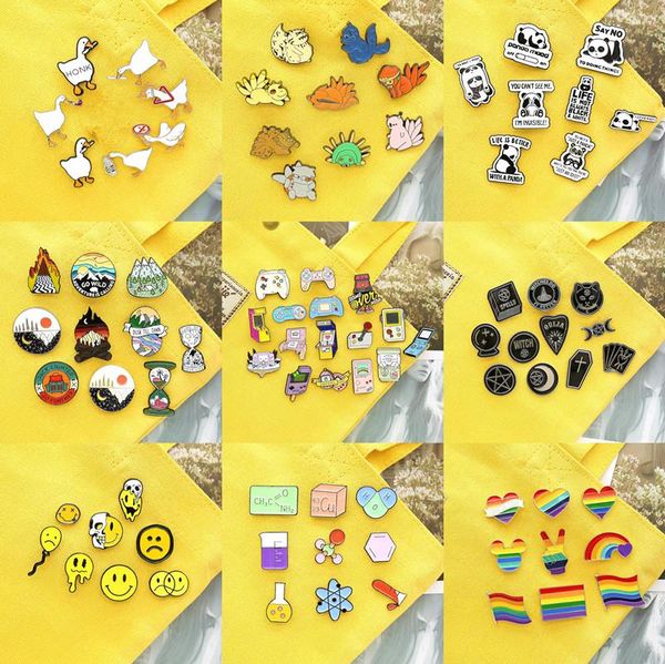 pins, brooches 8 ~ 16 pieces / set fire shadow enamel pin custom game machine gothic lapel badge jewelry gift price amazing, Gray
pins, brooches 8 ~ 16 pieces / set fire shadow enamel pin custom game machine gothic lapel badge jewelry gift price amazing, Gray