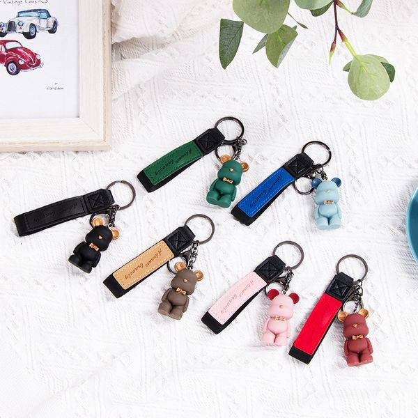 key chain net red nordic bow tie bear creative violent doll pendant lovely bag accessories student gifts, Silver
key chain net red nordic bow tie bear creative violent doll pendant lovely bag accessories student gifts, Silver