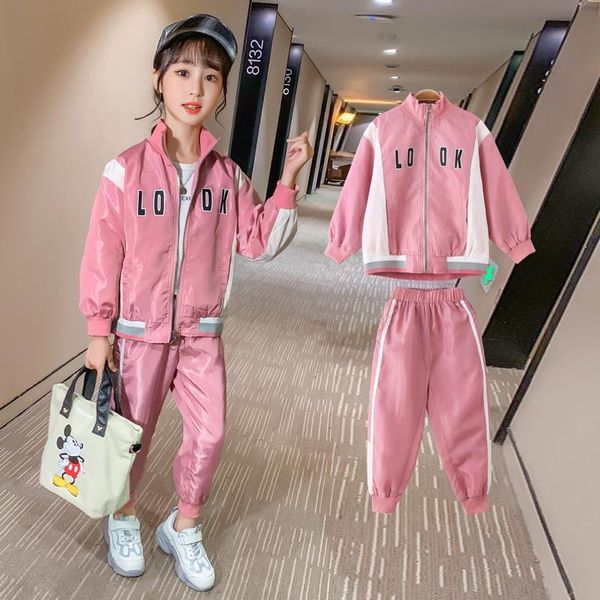 clothing sets kids sport clothes girls letter for patchwork girl coat + pants children's tracksuit 6 8 10 12 14, White
clothing sets kids sport clothes girls letter for patchwork girl coat + pants children's tracksuit 6 8 10 12 14, White