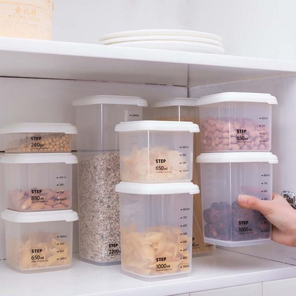 storage bottles & jars refrigerator plastic sealed transparent kitchen box food keep fresh container clear multigrain tank
storage bottles & jars refrigerator plastic sealed transparent kitchen box food keep fresh container clear multigrain tank