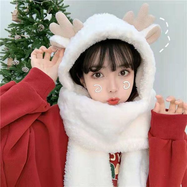hats, scarves & gloves sets 2021 fashion winter women christmas deer beanies caps warm cute ear hat casual plush head hood scarf set solid, Blue;gray
hats, scarves & gloves sets 2021 fashion winter women christmas deer beanies caps warm cute ear hat casual plush head hood scarf set solid, Blue;gray