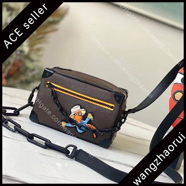 mini men cross body bags mens shoulder bag genuine leather messenger bagss fashion chain sling bag1 with box a005
mini men cross body bags mens shoulder bag genuine leather messenger bagss fashion chain sling bag1 with box a005