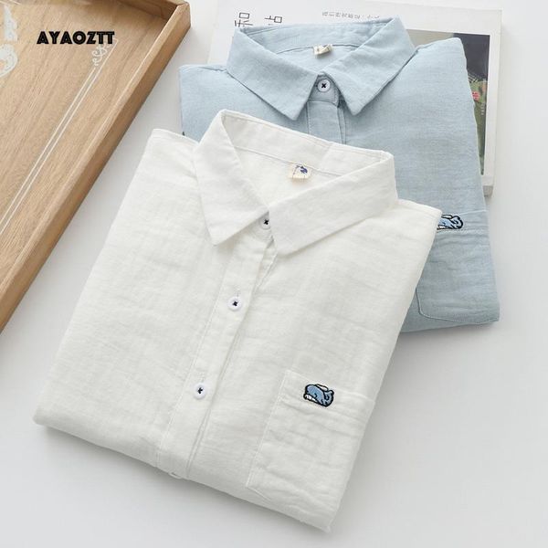women's blouses & shirts blouses, embroidered shirts, cotton with long sleeves in white and blue, outerwear, weight
women's blouses & shirts blouses, embroidered shirts, cotton with long sleeves in white and blue, outerwear, weight