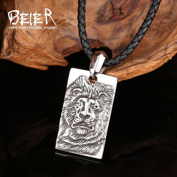 stainless steel lion animal pendant chain necklace men jewelry bp8-249 necklaces, Silver
stainless steel lion animal pendant chain necklace men jewelry bp8-249 necklaces, Silver