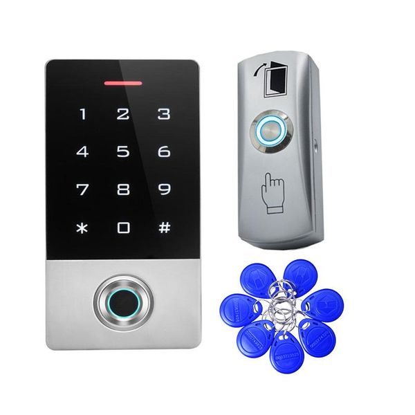 waterproof metal fingerprint access control standalone single door controller keypad finger rfid tags exit button
waterproof metal fingerprint access control standalone single door controller keypad finger rfid tags exit button