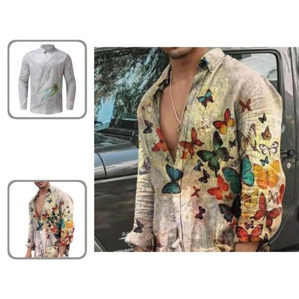 men's casual shirts autumn winter loose-fitting animal pattern shirt stylish men all match for party, White;black
men's casual shirts autumn winter loose-fitting animal pattern shirt stylish men all match for party, White;black