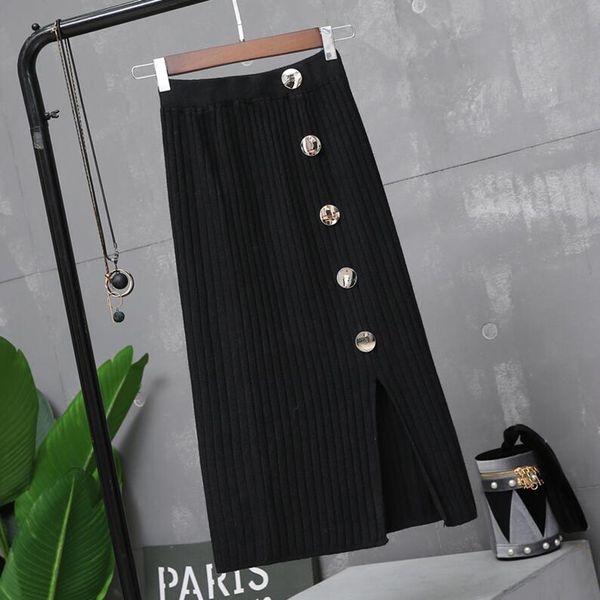 suits womens spring autumn high waist pencil elegant bodycon skirts buttons black slit casual knitted midi skirt
suits womens spring autumn high waist pencil elegant bodycon skirts buttons black slit casual knitted midi skirt