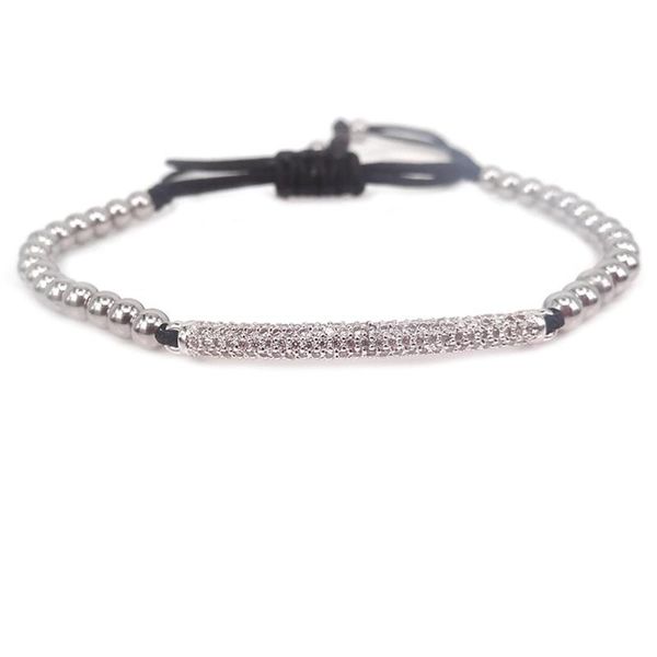 tennis 2021 fashion silver color men bracelet pave clear cz tube beads braided macrame bracelets, Golden;silver
tennis 2021 fashion silver color men bracelet pave clear cz tube beads braided macrame bracelets, Golden;silver