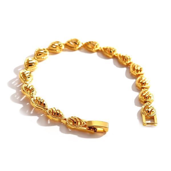 women's 24k gold plate hollow drop charm bracelets njgb007 fashion watch buckle yellow gold plated bracelet, Golden;silver
women's 24k gold plate hollow drop charm bracelets njgb007 fashion watch buckle yellow gold plated bracelet, Golden;silver