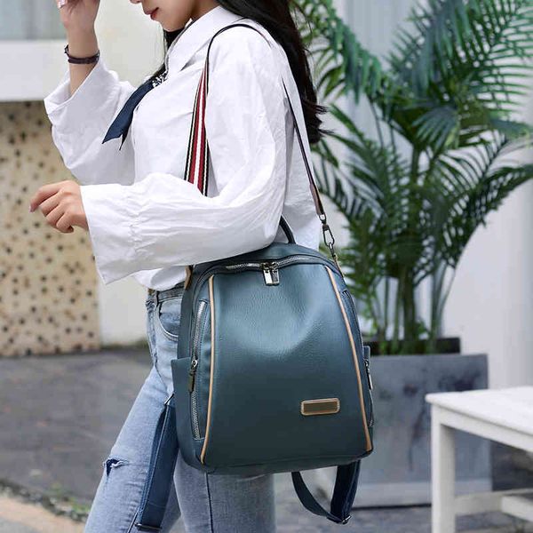 women's backpack soft leather girl school bag luxury brand travel backpack large capacity shoulder bag 2021 summer new beige k726
women's backpack soft leather girl school bag luxury brand travel backpack large capacity shoulder bag 2021 summer new beige k726