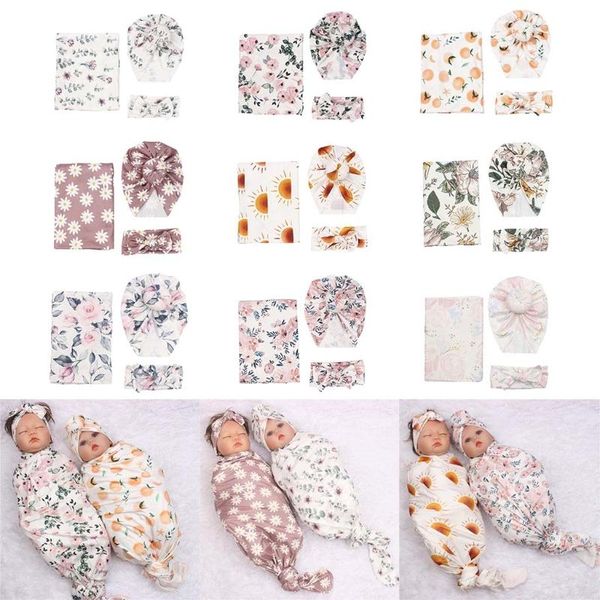 blankets & swaddling 3pcs born baby floral print swaddle wrap knotted beanie hat bowknot headband set infant receiving blanket gifts
blankets & swaddling 3pcs born baby floral print swaddle wrap knotted beanie hat bowknot headband set infant receiving blanket gifts