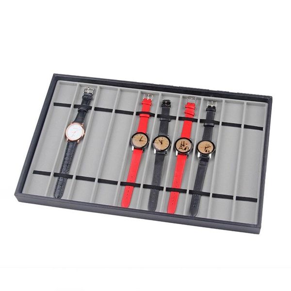 kitchen storage & organization 10 slots/grids watch display tray jewelry showing shelf pu flicking wrists holder box necklace bracelet organ
kitchen storage & organization 10 slots/grids watch display tray jewelry showing shelf pu flicking wrists holder box necklace bracelet organ