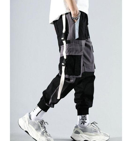 mens fashion streetwear big pockets cargo harem pants hip hop casual male track pants joggers trousers pants, Black
mens fashion streetwear big pockets cargo harem pants hip hop casual male track pants joggers trousers pants, Black