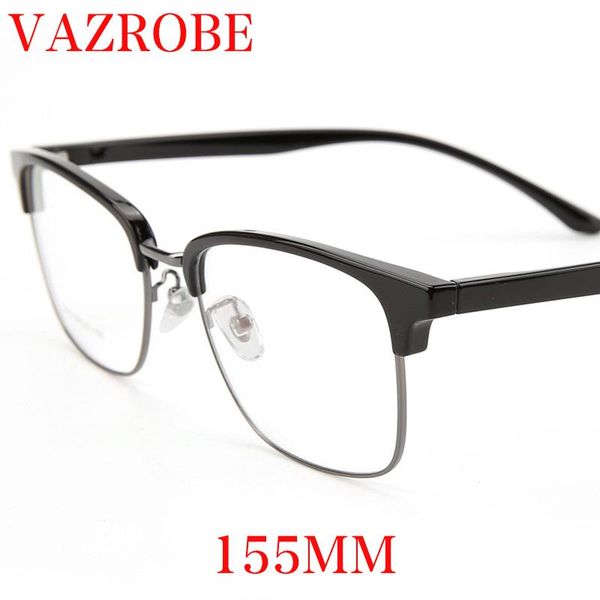 fashion sunglasses frames vazrobe 155mm oversized eyeglasses men big wide glasses frame man eyewear for myopia anti blue progressive lens cu, Black
fashion sunglasses frames vazrobe 155mm oversized eyeglasses men big wide glasses frame man eyewear for myopia anti blue progressive lens cu, Black