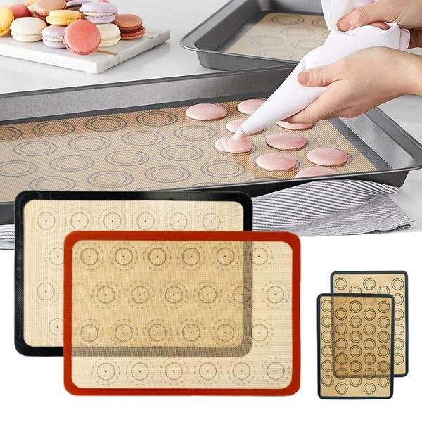 mats & pads non-stick macaron baking mat food safe silicone glass fiber cookies sheet liner rolling for bun 24/30 spots l9
mats & pads non-stick macaron baking mat food safe silicone glass fiber cookies sheet liner rolling for bun 24/30 spots l9