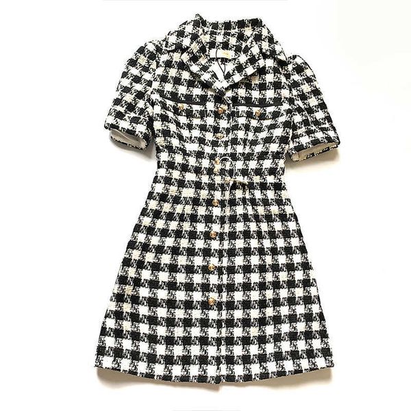 casual dresses small check dress in thick fragrance tweed waist shows high-degree thin temperament hepburn black style vdi5, Black;gray
casual dresses small check dress in thick fragrance tweed waist shows high-degree thin temperament hepburn black style vdi5, Black;gray