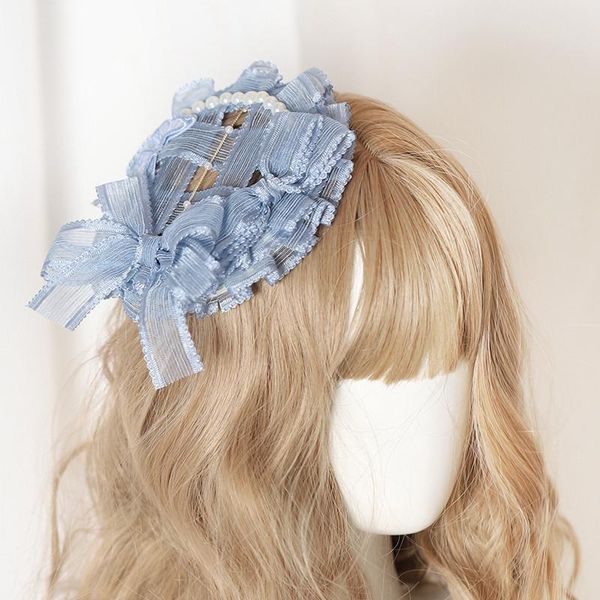 stingy brim hats lolita billycock female deep sea tea party dark blue original design hat, Blue;gray
stingy brim hats lolita billycock female deep sea tea party dark blue original design hat, Blue;gray