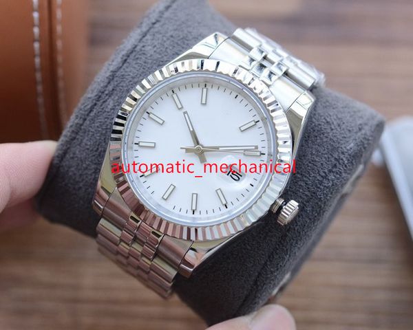 fashion multiple styles mens watch 41mm 126334 stainless steel two-tone jubilee automatic mechanical waterproof sapphire luxury wristwatches, Slivery;brown
fashion multiple styles mens watch 41mm 126334 stainless steel two-tone jubilee automatic mechanical waterproof sapphire luxury wristwatches, Slivery;brown