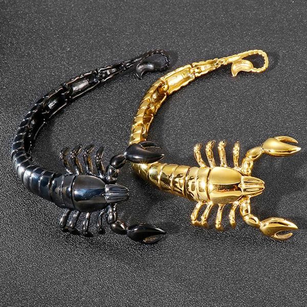 link, chain hip hop strong men boys gold black 316l stainless steel scorpion link bracelet bangle jewelry gift 47mm 8.26inch
link, chain hip hop strong men boys gold black 316l stainless steel scorpion link bracelet bangle jewelry gift 47mm 8.26inch