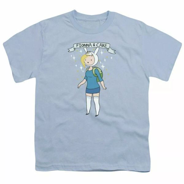 Adventure Time Fionna & Cake Kids Youth T Shirt Licensed Cartoons Tee Light Blue, White;black
Adventure Time Fionna & Cake Kids Youth T Shirt Licensed Cartoons Tee Light Blue, White;black