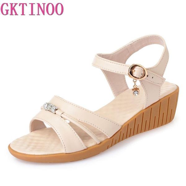 dress shoes gktinoo 2021 soft leather women gladiator sandals peep toe summer wedges heels big size, Black
dress shoes gktinoo 2021 soft leather women gladiator sandals peep toe summer wedges heels big size, Black