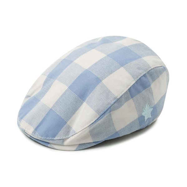 berets 6-12months baby hat casual plaid beanie cap toddler infant girls and boys kids hats spring summer travel sunshade caps, Blue;gray
berets 6-12months baby hat casual plaid beanie cap toddler infant girls and boys kids hats spring summer travel sunshade caps, Blue;gray