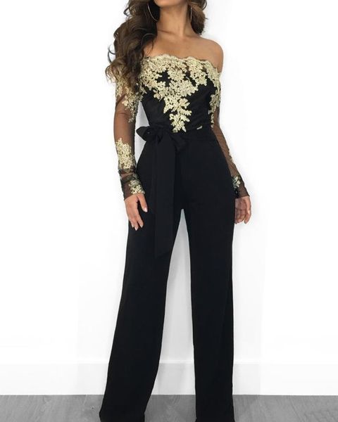 women's jumpsuits & rompers women floral embroidery elegant office lady off shoulder lace wide leg jumpsuit, Black;white
women's jumpsuits & rompers women floral embroidery elegant office lady off shoulder lace wide leg jumpsuit, Black;white