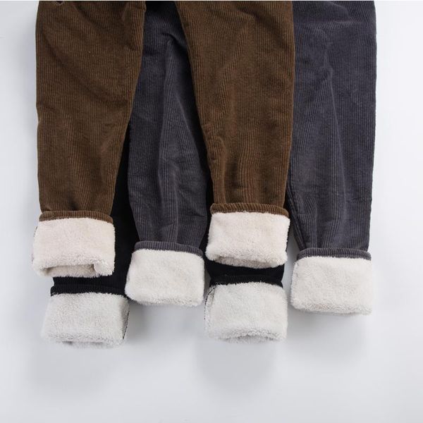 women's pants & capris winter lambswool harem keep warm velvet thick corduroy elastic high waist casual straight trousers, Black;white
women's pants & capris winter lambswool harem keep warm velvet thick corduroy elastic high waist casual straight trousers, Black;white