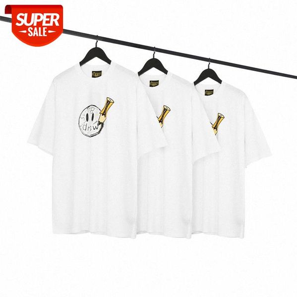 smiley face pen-painted pattern round neck short sleeve one batch delivery #n37o, White;black
smiley face pen-painted pattern round neck short sleeve one batch delivery #n37o, White;black