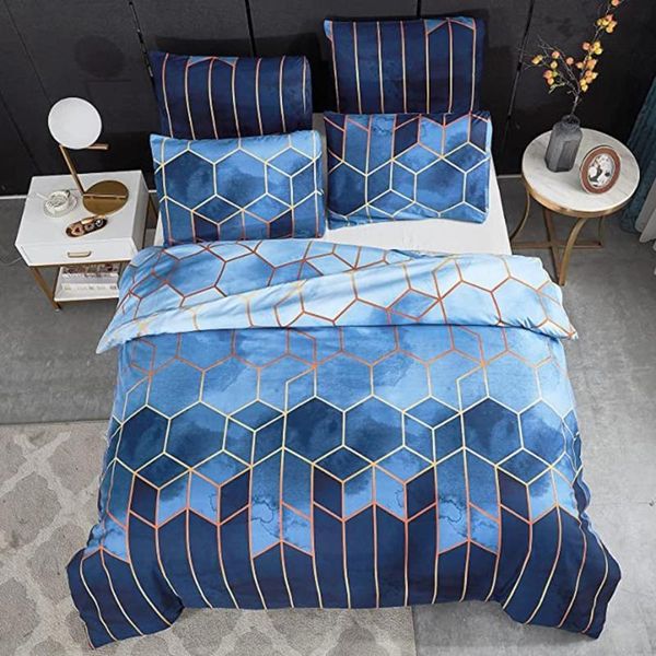 bedding sets geometric quilt cover set summer gradient color microfiber print with zipper and corner tie soft luxury
bedding sets geometric quilt cover set summer gradient color microfiber print with zipper and corner tie soft luxury