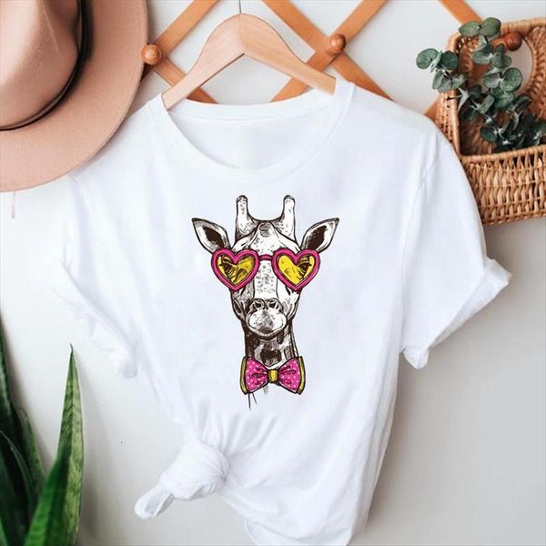 summer tshirts beach cute funny women t shirts 90s giraffe cartoon short sleeve clothes graphic lady print female tee, White
summer tshirts beach cute funny women t shirts 90s giraffe cartoon short sleeve clothes graphic lady print female tee, White