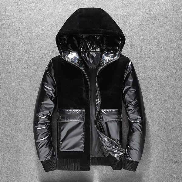 men's down & parkas jacket 2021 winter men casual warm hooded coats luxury thick male, Black
men's down & parkas jacket 2021 winter men casual warm hooded coats luxury thick male, Black