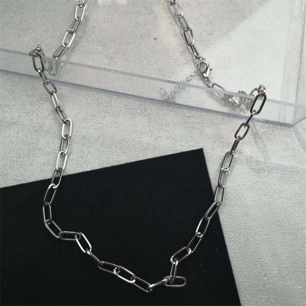 personality punk hip hop geometry chain long necklace men and women harajuku street fashion jewelry accessories chains, Silver
personality punk hip hop geometry chain long necklace men and women harajuku street fashion jewelry accessories chains, Silver