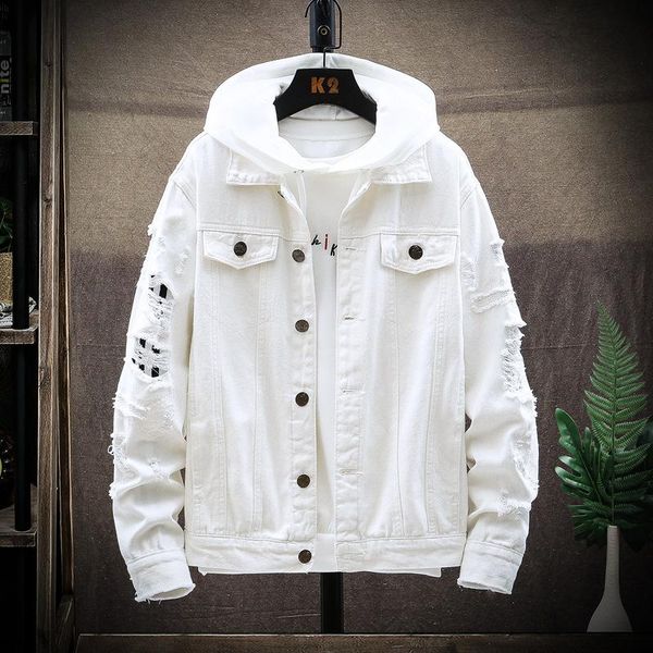 men's jackets 2021 spring fresh and trendy ripped denim jacket for teenagers comfortable fashion, Black;brown
men's jackets 2021 spring fresh and trendy ripped denim jacket for teenagers comfortable fashion, Black;brown