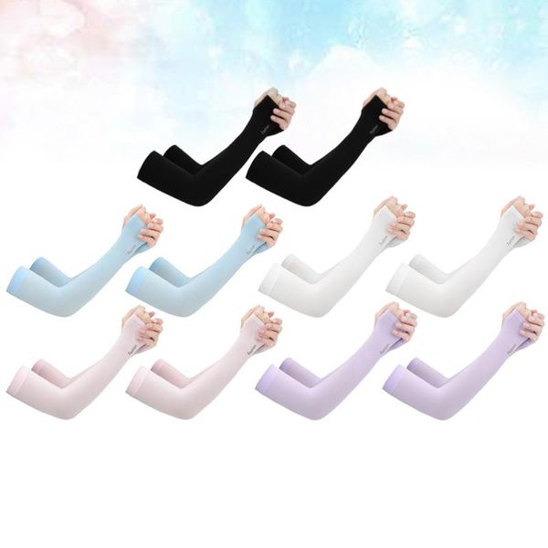elbow & knee pads 5 pairs uv protection arm sleeves breathable ice silk sleeve sun protect oversleeve cooling covers for outdoor driving (bl, Black;gray
elbow & knee pads 5 pairs uv protection arm sleeves breathable ice silk sleeve sun protect oversleeve cooling covers for outdoor driving (bl, Black;gray