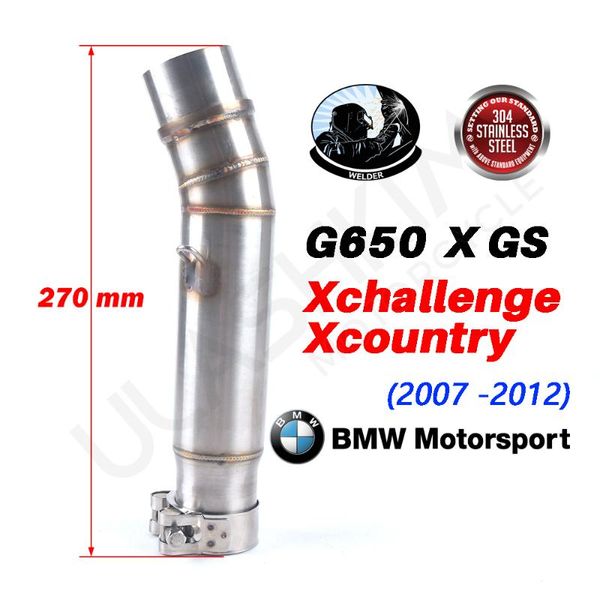 motorcycle exhaust system slip on for g650s g650x g650 xchallenge 2007 to 2012 muffler escape pipe middle db-killer
motorcycle exhaust system slip on for g650s g650x g650 xchallenge 2007 to 2012 muffler escape pipe middle db-killer