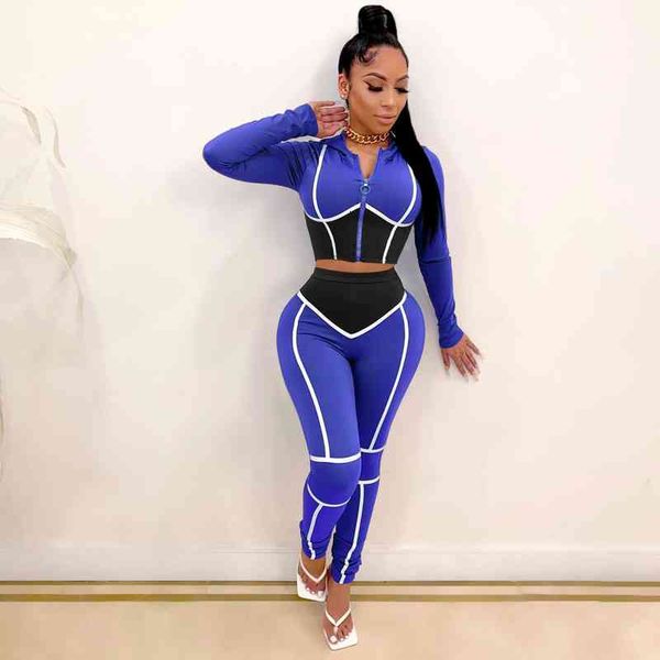 ribbed suits sportwear patchwork women tracksuits set long sleeve zipper jogger pant tracksuit fitness two piece outfits, Gray
ribbed suits sportwear patchwork women tracksuits set long sleeve zipper jogger pant tracksuit fitness two piece outfits, Gray