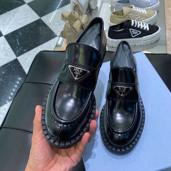 p's three corner lefu shoes women's 2021 spring and autumn british style small leather with thick soles one foot in patent, Black
p's three corner lefu shoes women's 2021 spring and autumn british style small leather with thick soles one foot in patent, Black